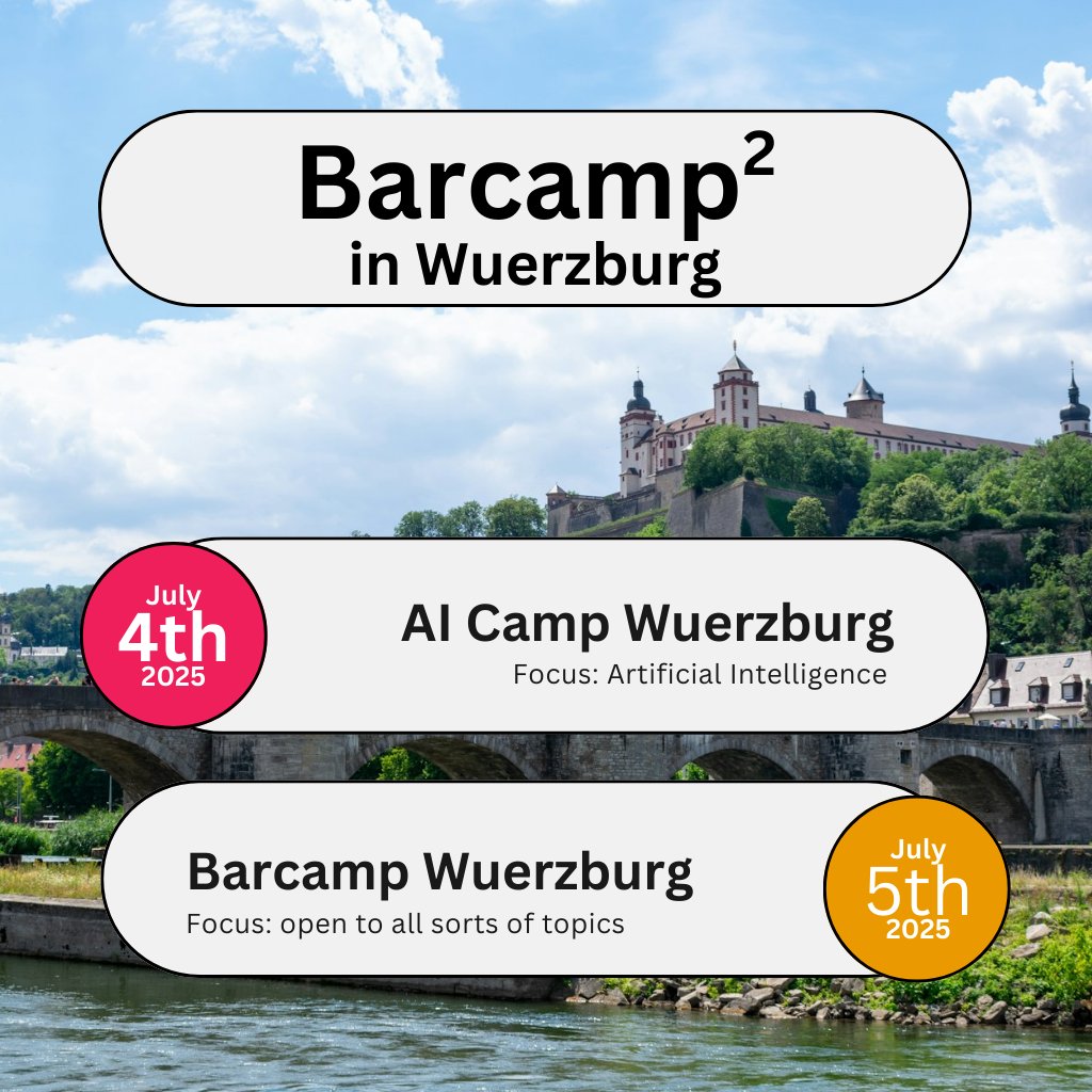 Barcamp x 2 in Wuerzburg Teaser for Website